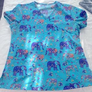Scrub Top Pediatric Size Large